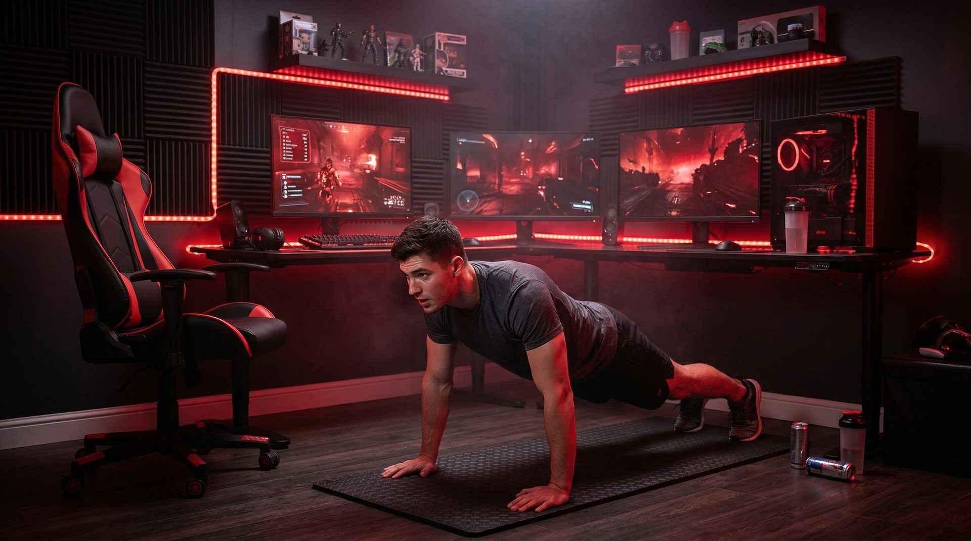 Sweaty Mob fitness gaming challenges for gamers
